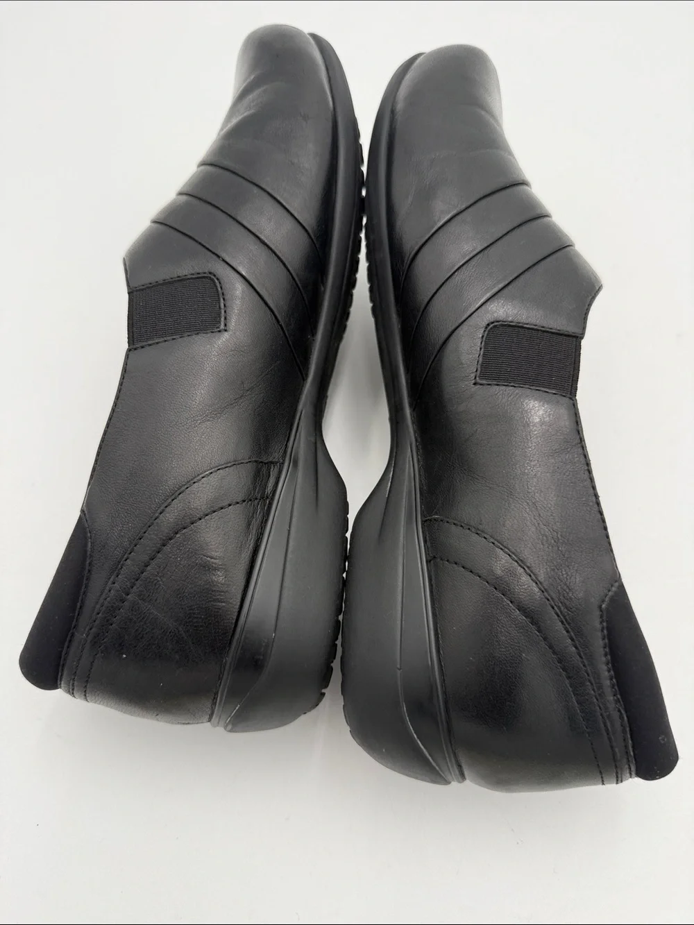 Abeo Everyday Black Slip-On Comfort Flats - Women 8.5 N comfort office retro Y2K